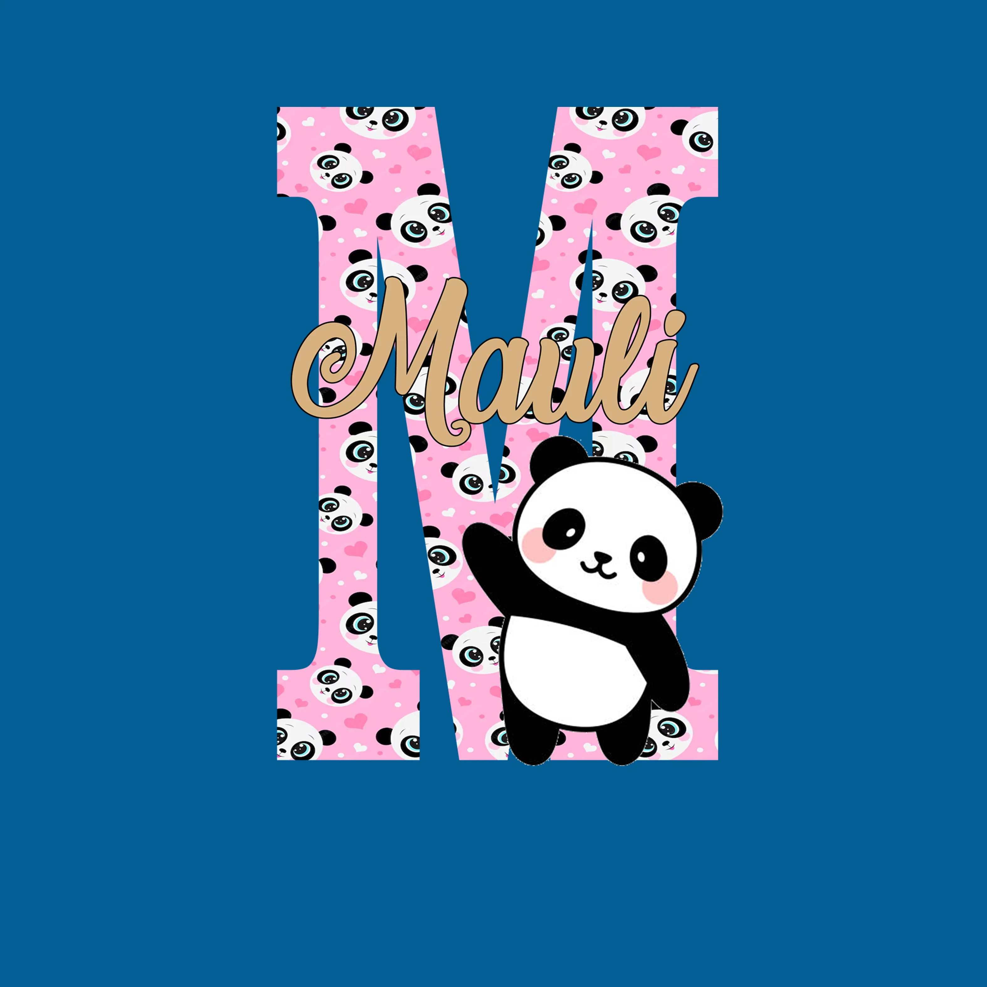 Panda Theme Name Plate - Image 2