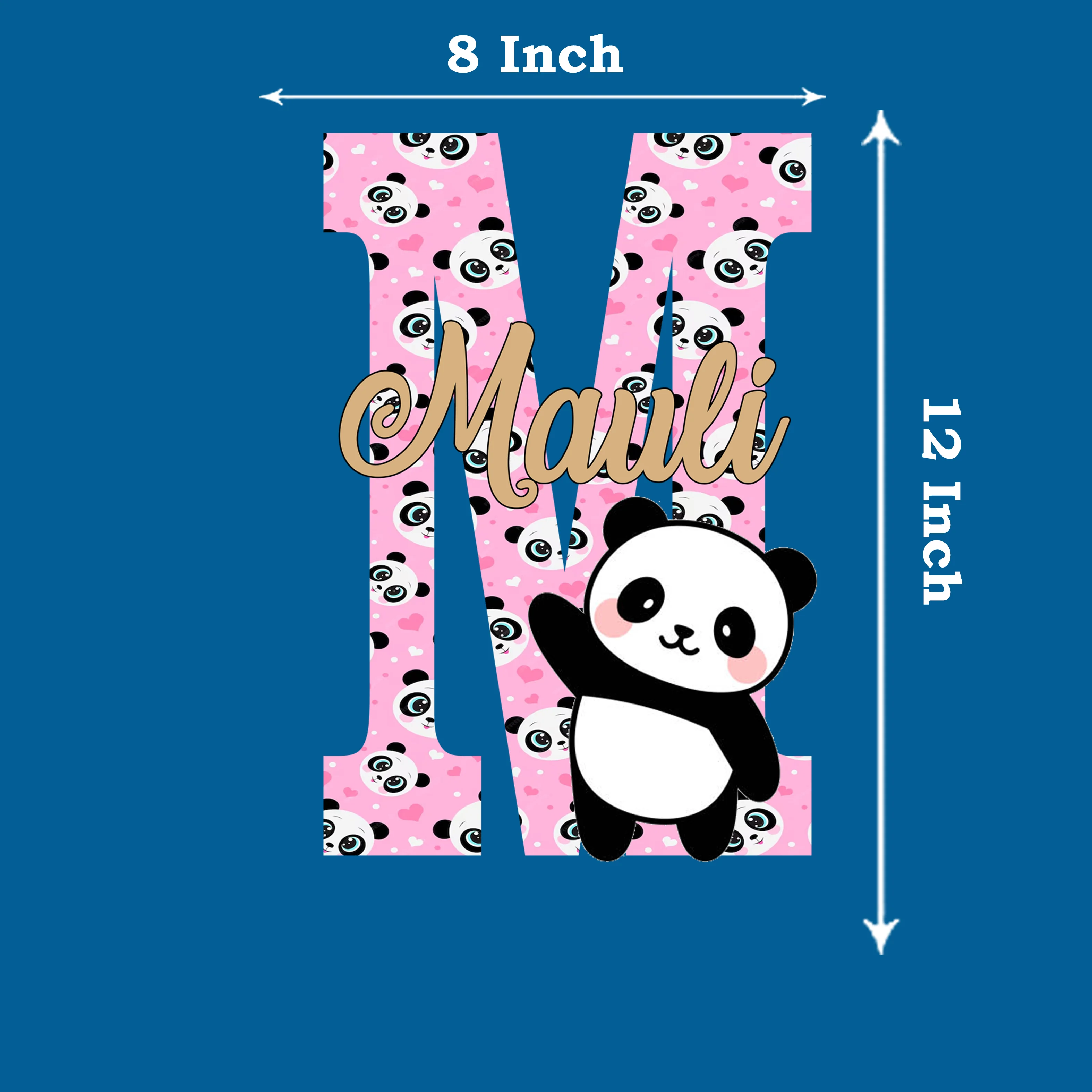 Panda Theme Name Plate - Image 3