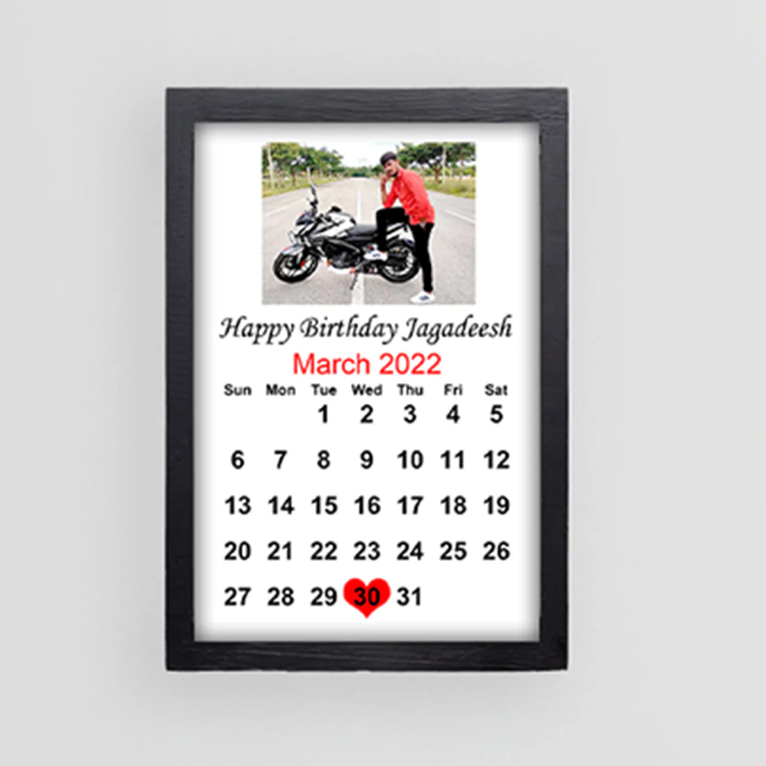 Calendar Photo Frame