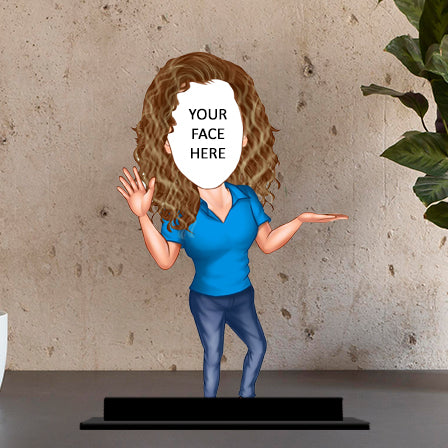 Personalised Female Caricature - Image 2