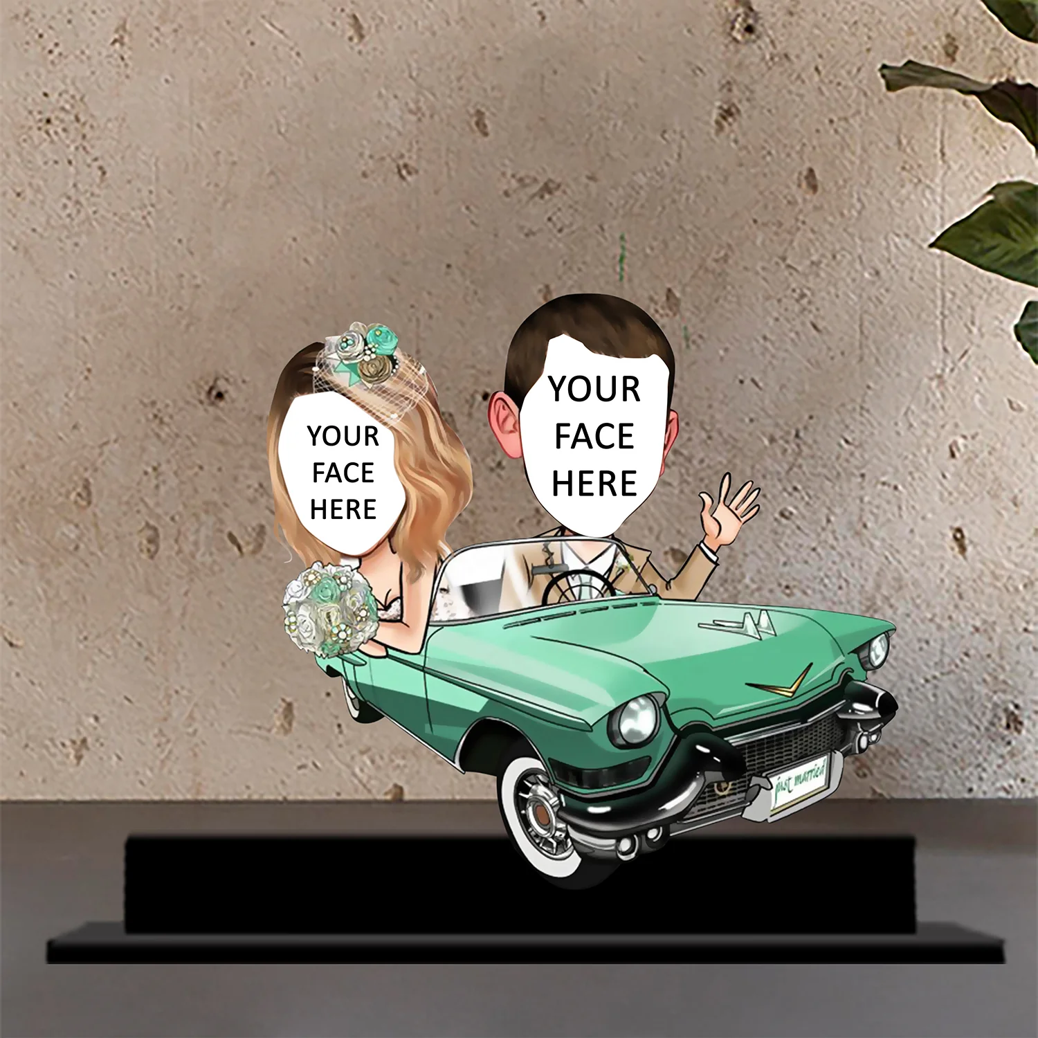 The Cool Couple Caricature