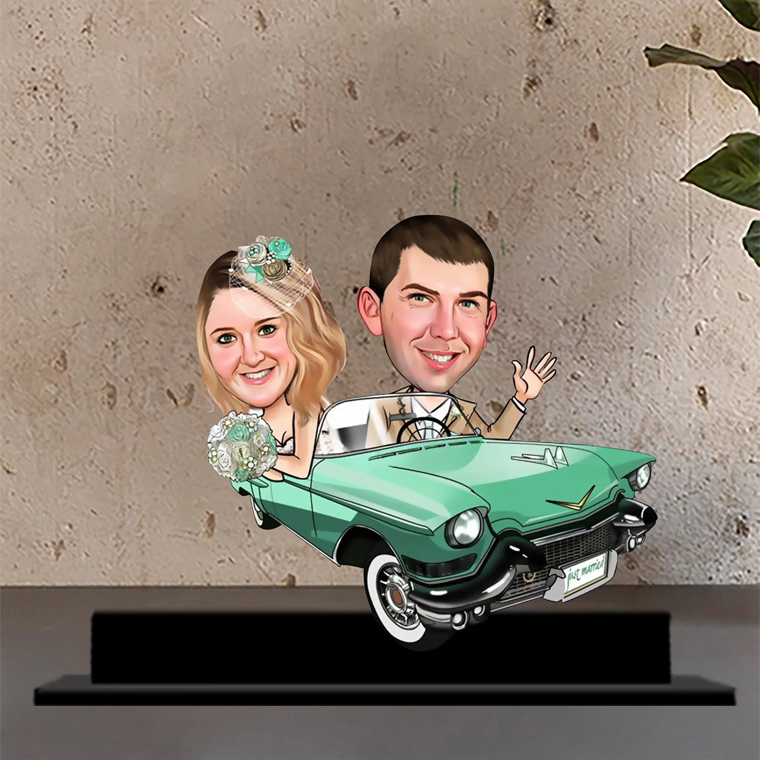 The Cool Couple Caricature - Image 2