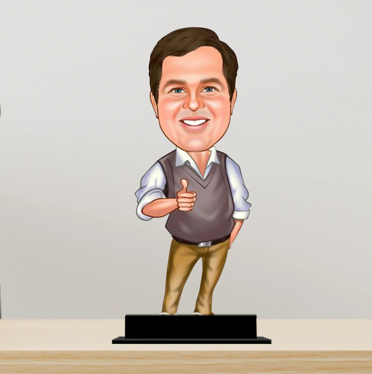 Personalized Wise Man Caricature