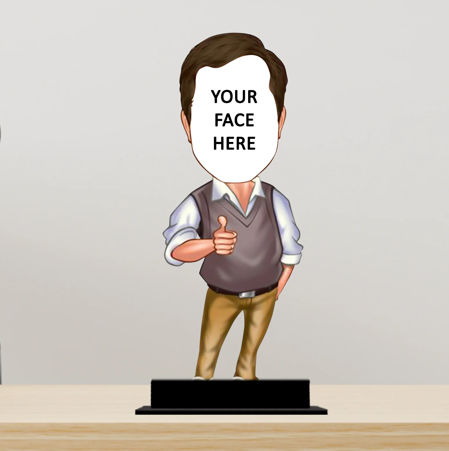 Personalized Wise Man Caricature - Image 2