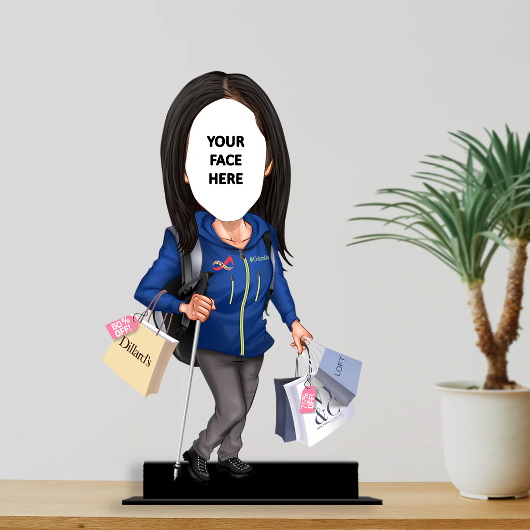 Miss Explorer Caricature - Image 2