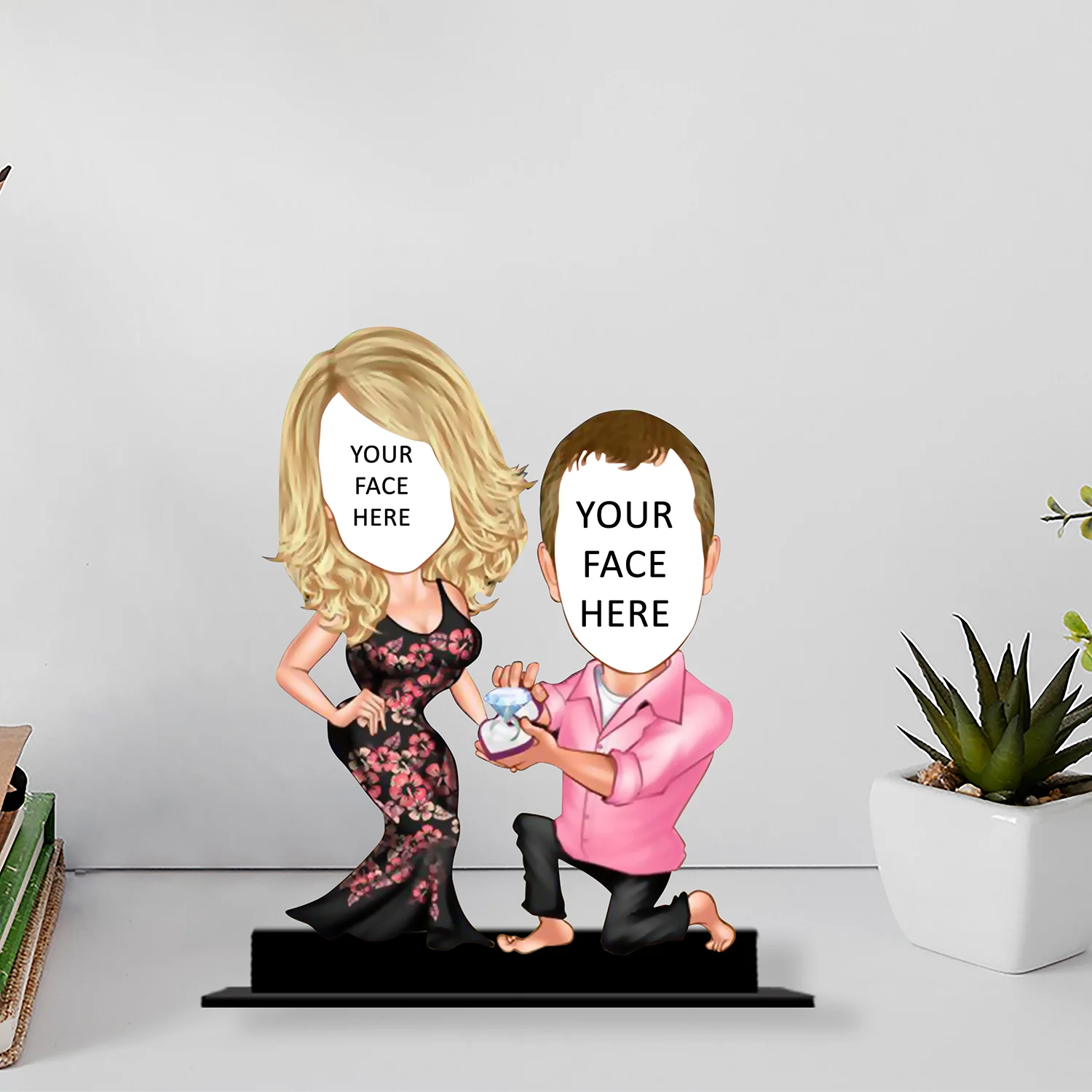 Proposal Couple Caricature - Image 2