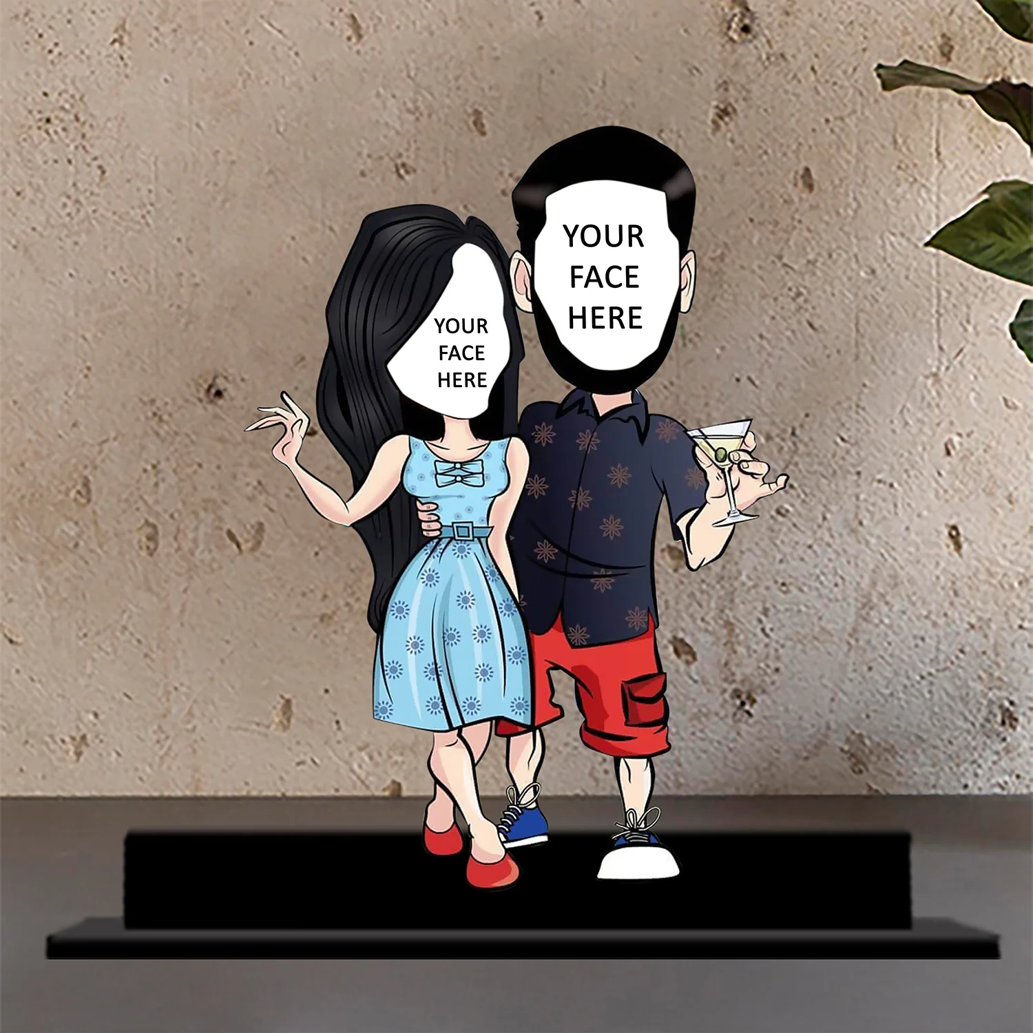 The Sassy Couple Caricature - Image 2