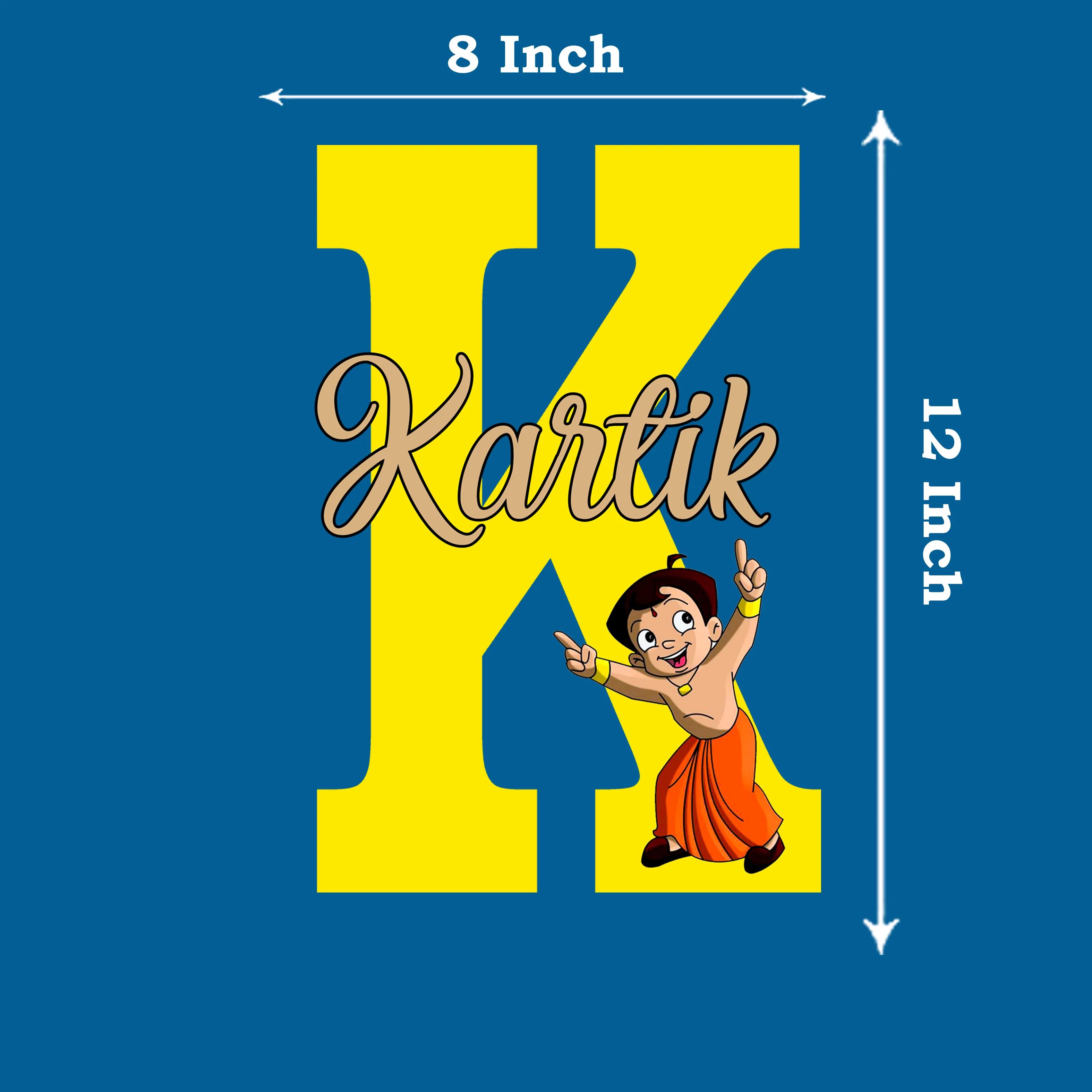 Chota Bheem Theme Name Plate - Image 3