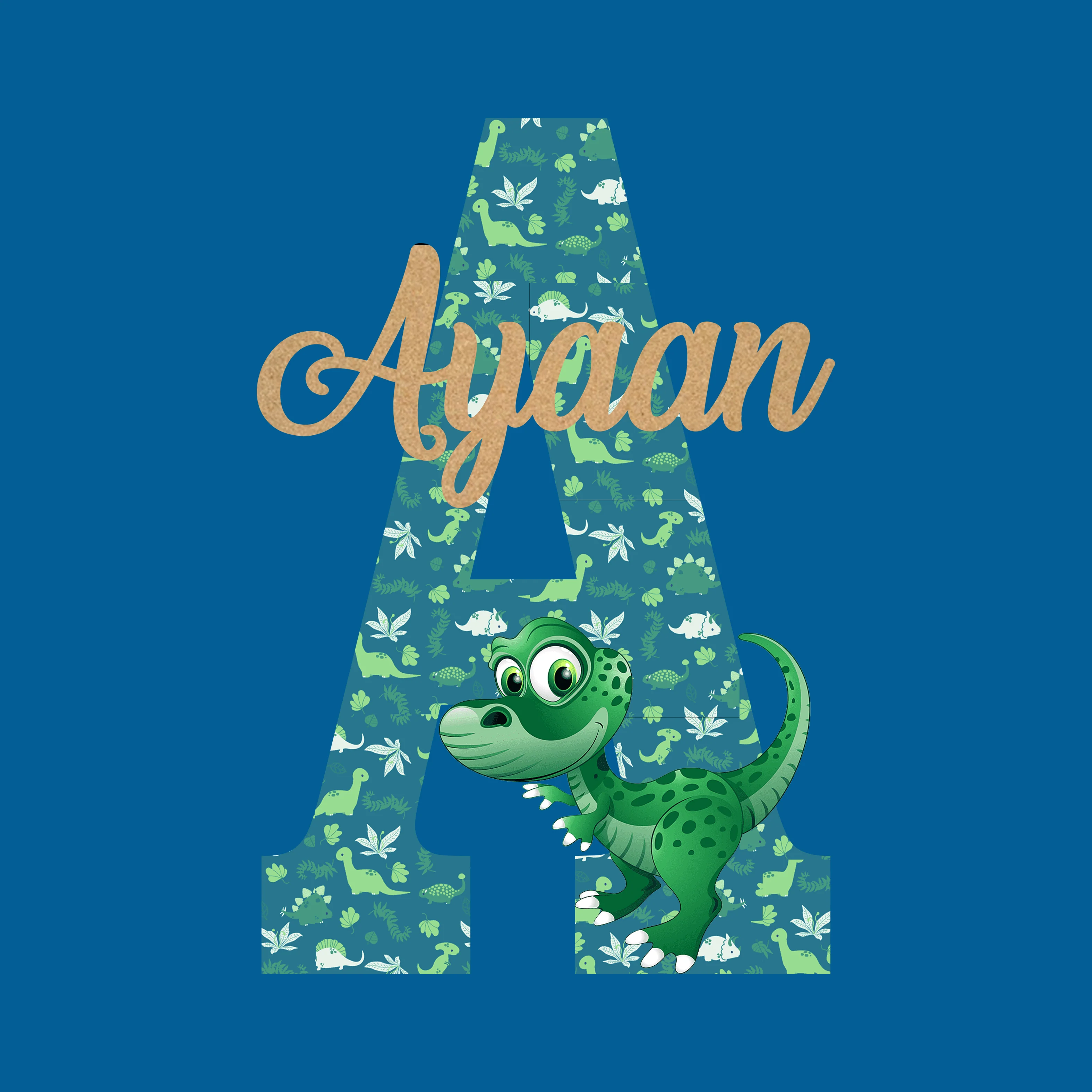 DInosaur Theme Name Plate - Image 3
