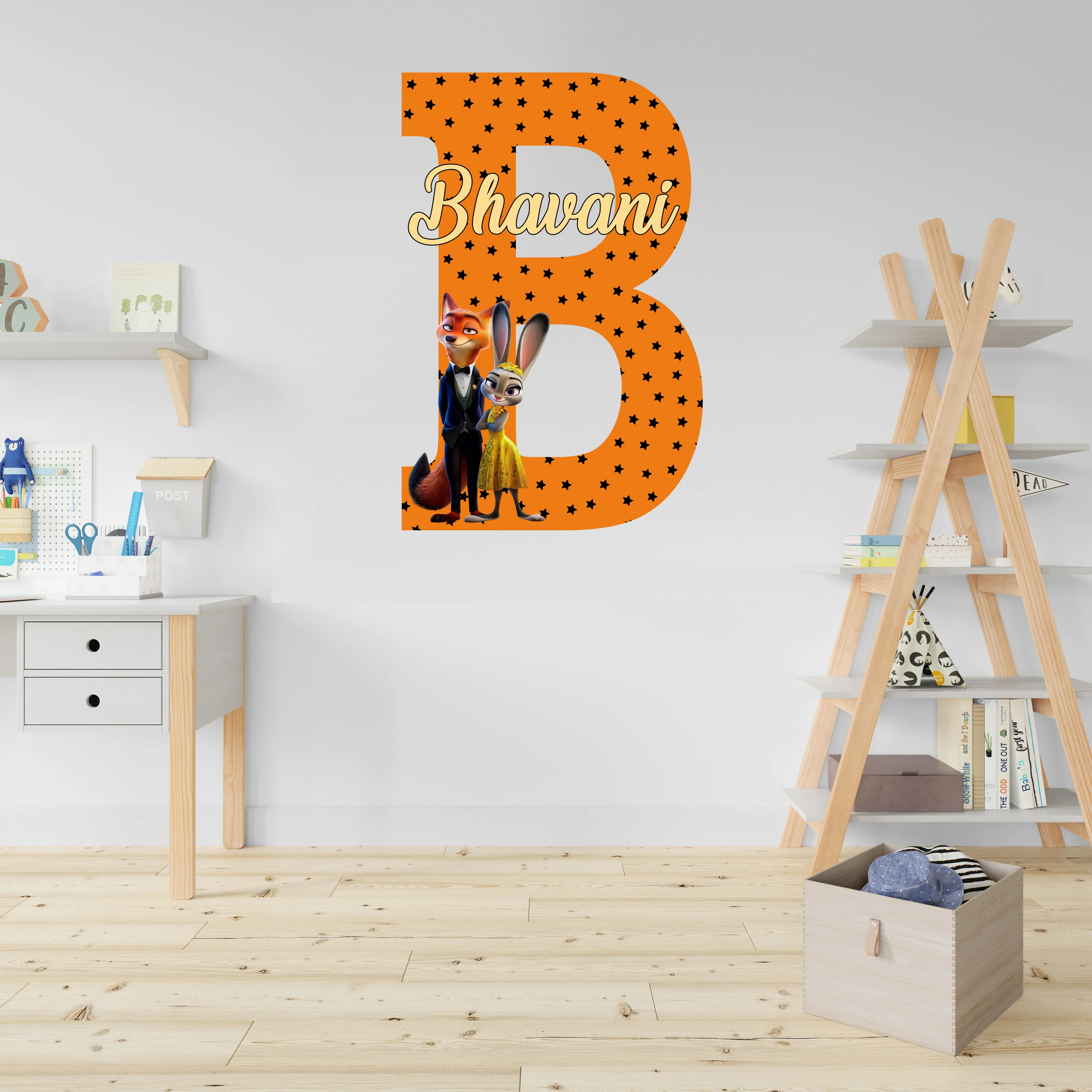 Zootopia Theme Name Plate