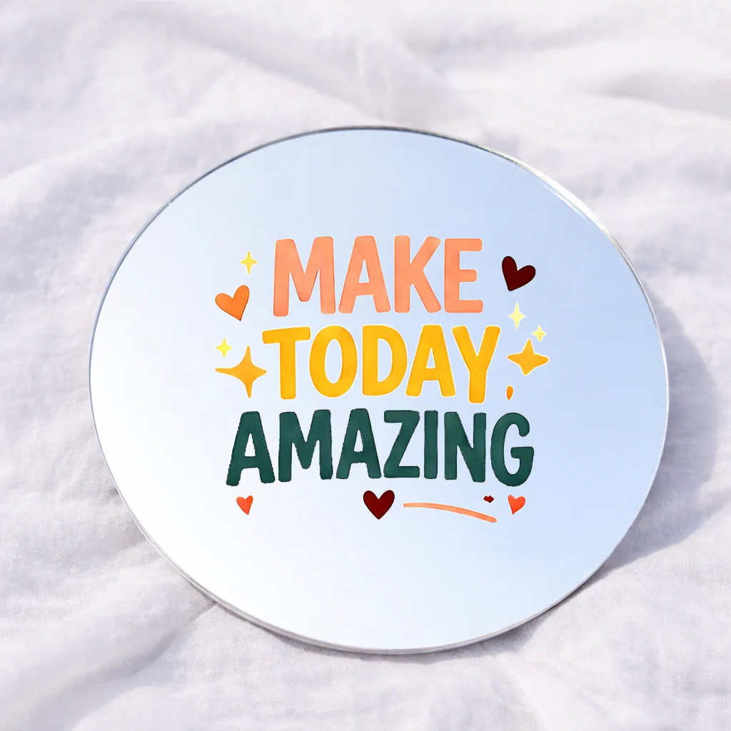 Make Today Amazing Affirmation Mirror