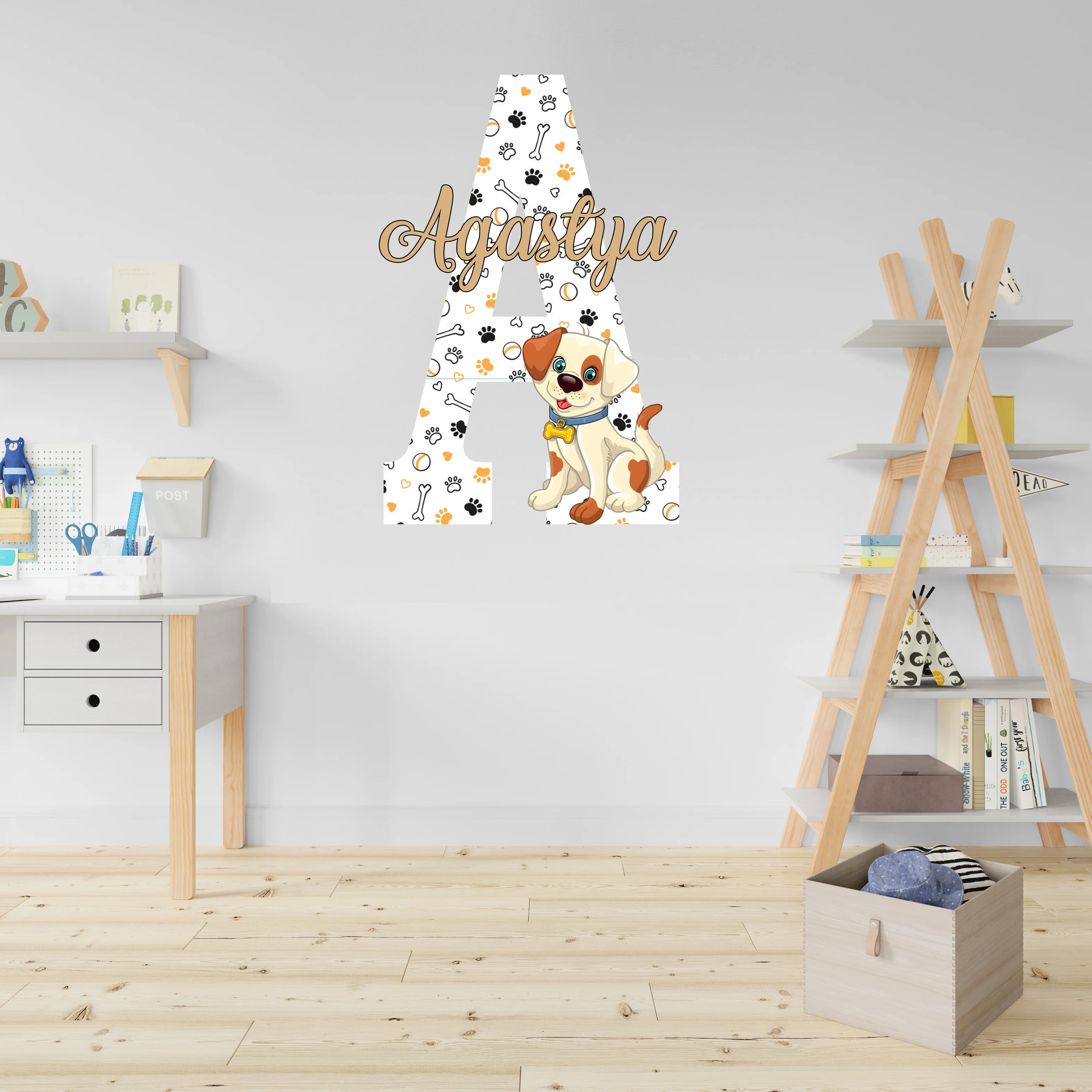 Doggo Theme Name Plate