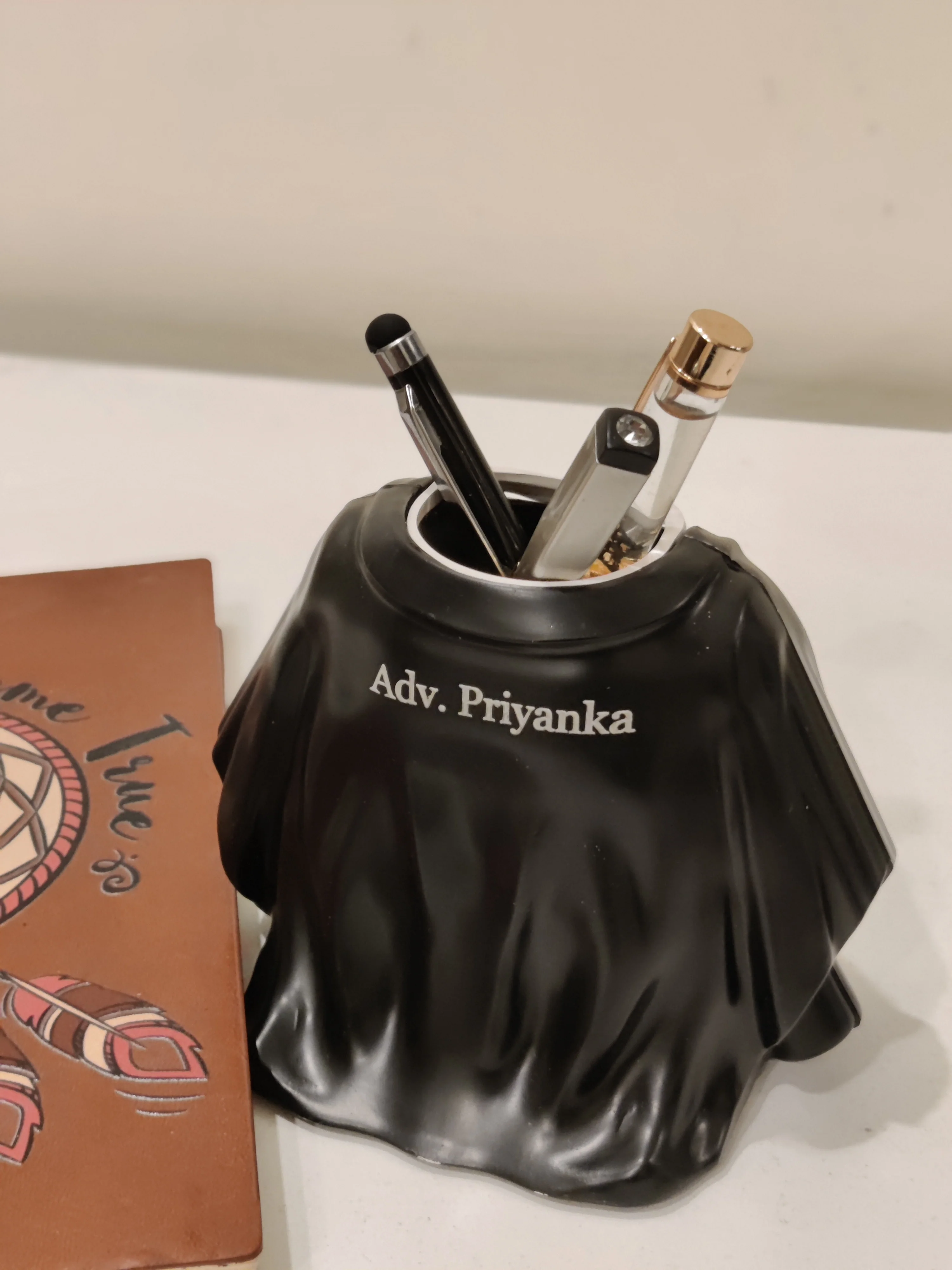 Lawyer Coat Pen Stand with Name Customization - Image 3