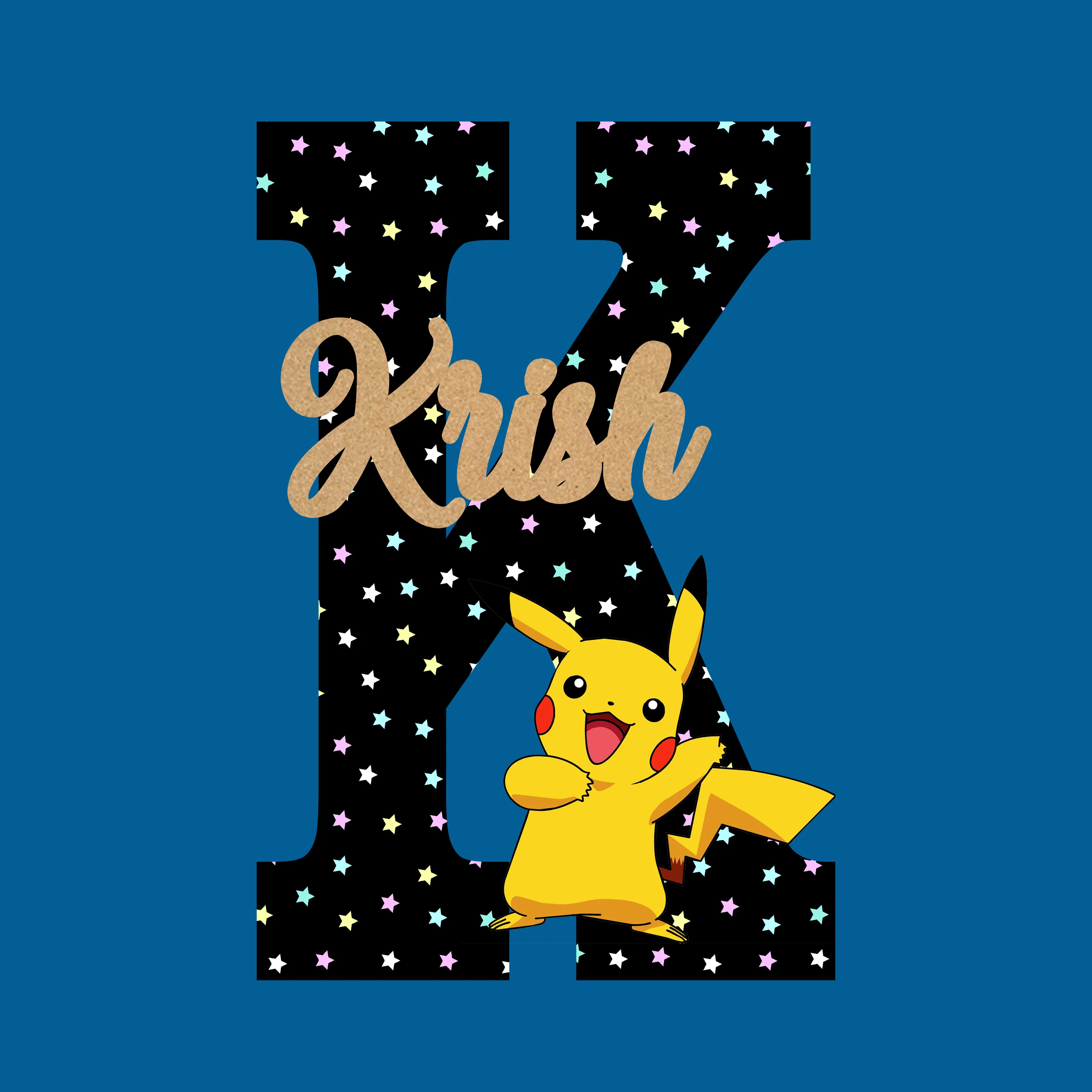 Pikachu Theme Name Plate - Image 3
