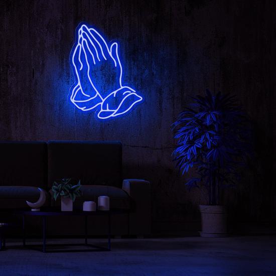 PRAYING HAND Neon Sign - Image 7