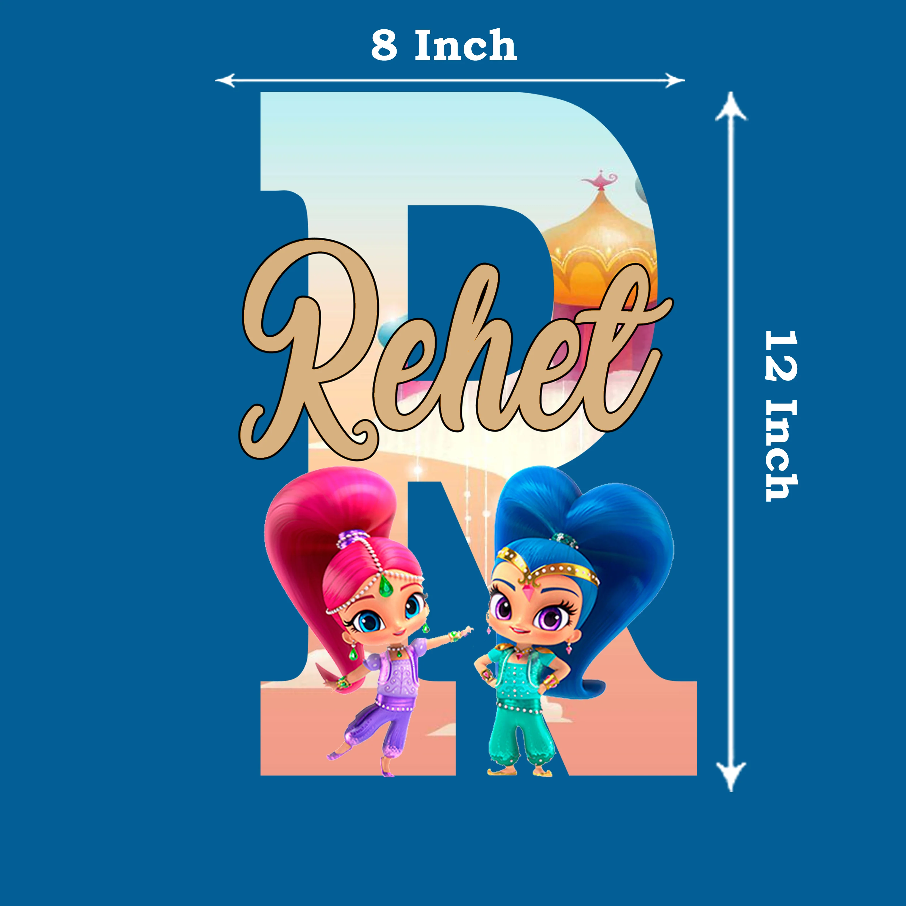 Shimmer and Shine Theme Name Plate - Image 3
