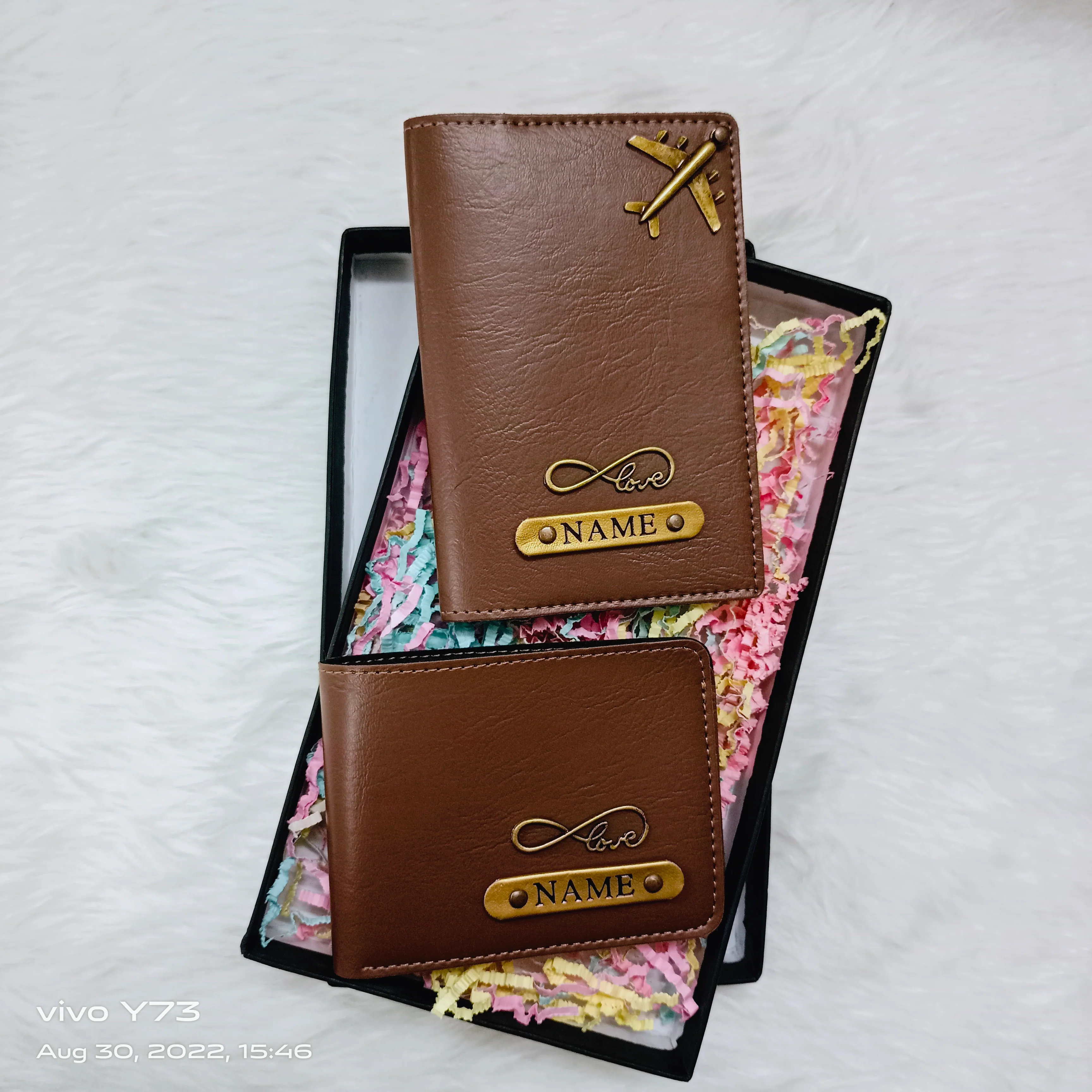 Set Of Customised Wallet+Customised Passport Cover - Image 6