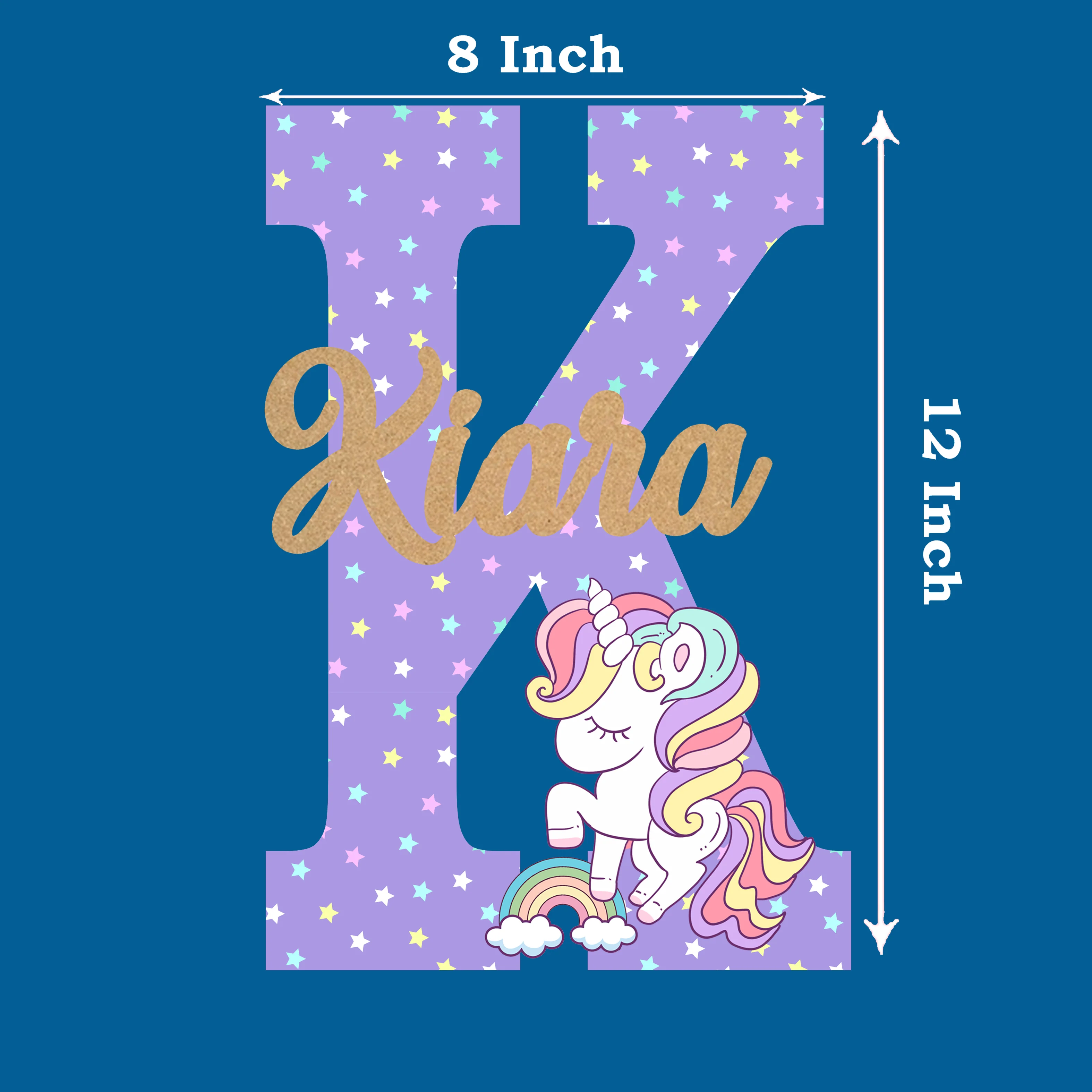 Unicorn Theme Name Plate - Image 3